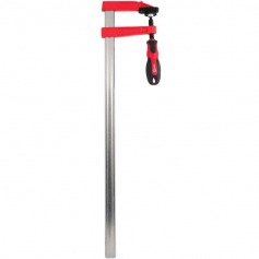 Grampo tipo sargento 500 mm x 80 mm com ranhuras