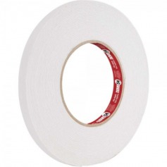 Fita dupla face espuma 19 mm x 10 m Fita dupla face espuma 19 mm x 10 m