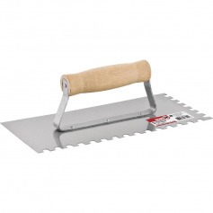 Desempenadeira de aço dentada 255 x 120 mm  Desempenadeira de aço dentada 255 x 120 mm