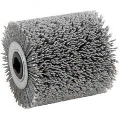 Roda escova de nylon para remoção 19 x 100 mm Roda escova de nylon para remoção 19 x 100 mm