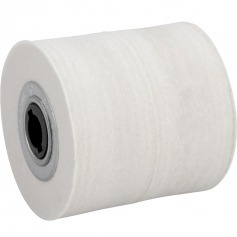 Roda escova de pano de polimento 19 x 100 mm