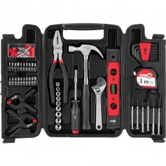 Jogo de ferramentas com 131 peas com maleta - JF 131