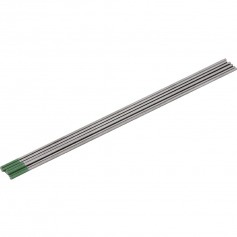 Eletrodo de tungstênio ponta verde puro 2,4 mm 10 unidades Eletrodo de tungstênio ponta verde puro 2,4 mm 10 unidades