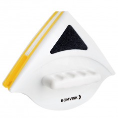 Limpador de vidro magntico dupla face com im - BOM-1571
