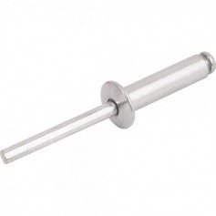 Rebite de repuxo 2,4 x 10 mm com 100 peças Rebite de repuxo 2,4 x 10 mm com 100 peças