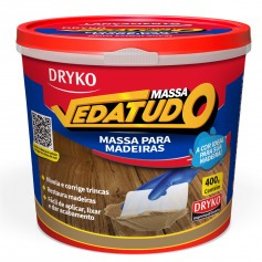 Massa para madeira reparo e calafetao 400 g - Vedatudo