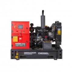 Gerador de energia 17 Kva a diesel partida elétrica trifásico 220V- DLS 140-T2 Gerador de energia 17 Kva a diesel partida elétrica trifásico 220V- DLS 140-T2