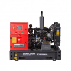 Gerador de energia 23 Kva a diesel partida elétrica trifásico 220V- DLS 190-T2 Gerador de energia 23 Kva a diesel partida elétrica trifásico 220V- DLS 190-T2