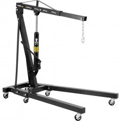 Guincho hidrulico 1 Ton rodas de ferro com prolongador