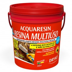 Impermeabilizante lquido resina acrlica multiuso 18L incolor - ACQUARESIN