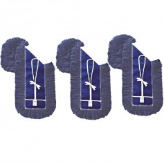 Refil para mop pó 100 x 15cm com 3 peças - Profi Refil para mop pó 100 x 15cm com 3 peças - Profi