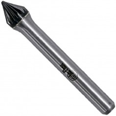 Lima rotativa endurecida cônica 16 x 13 mm haste 6 mm - 23.235 Lima rotativa endurecida cônica 16 x 13 mm haste 6 mm - 23.235