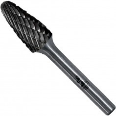 Lima rotativa endurecida em arvore 8 x 20 mm haste 6 mm - 23.203