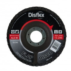 Disco de lixa flap-disc cnico 4.1/2