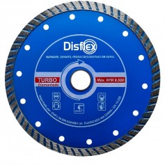 Disco diamantado turbo 230 mm para concreto - 21.013