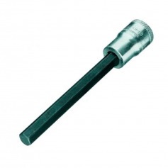 Chave soquete allen longa 14 mm encaixe 1/2 Chave soquete allen longa 14 mm encaixe 1/2