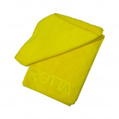 Toalha de microfibra para secagem automotiva 60 x 40 cm amarelo - 25239 Toalha de microfibra para secagem automotiva 60 x 40 cm amarelo - 25239