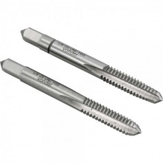 Jogo de macho manual aço rápido 1/4 Jogo de macho manual aço rápido 1/4