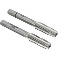 Jogo de macho manual aço rápido 3/8 Jogo de macho manual aço rápido 3/8