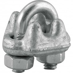 Clips para cabo de a�o 3/16