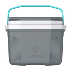Caixa térmica 20 litros cinza plus com verde litoral - SUV 20L Caixa térmica 20 litros cinza plus com verde litoral - SUV 20L