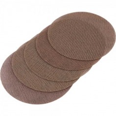 Disco de lixa telado 225 mm gr�o 240 com 5 pe�as