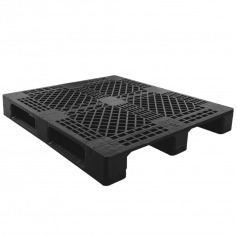Pallet de plástico vazado 1 x 1,2 m - Smart 1210-3 Pallet de plástico vazado 1 x 1,2 m - Smart 1210-3