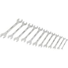 Jogos de chave fixa 6 a 32 mm aço cromo vanádio com 12 peças Jogos de chave fixa 6 a 32 mm aço cromo vanádio com 12 peças