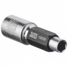 Conjunto com soquete longo sextavado de 10 mm com encaixe de 1/2 Conjunto com soquete longo sextavado de 10 mm com encaixe de 1/2