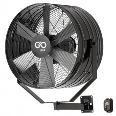 Exaustor axial de parede basculante industrial pesado 50 cm - EBP50 Exaustor axial de parede basculante industrial pesado 50 cm - EBP50