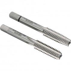 Jogo de macho manual aço rápido 5/16 Jogo de macho manual aço rápido 5/16