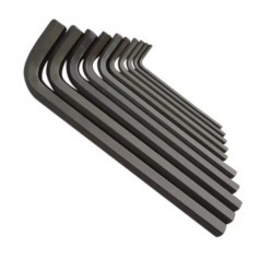 Jogo de chave allen longa 1/8 a 9/16