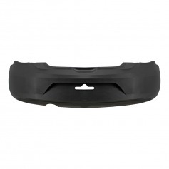 Para-choque Gol G6 2013 a 2016 traseiro preto liso - 6602