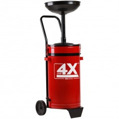 Coletor de óleo 50 litros com carrinho JHF 4X - 7883 Coletor de óleo 50 litros com carrinho JHF 4X - 7883