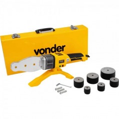 Termofusora para tubos PPR 1000W 20 a 63 mm com 6 bocais e maleta - TF 1000