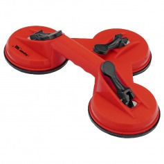 Ventosa tripla plstica em ABS capacidade 120 kg - 87515655