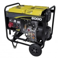Gerador de energia 7,5 Kva a diesel partida el�trica trif�sico 220V - 8000