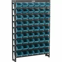 Estante metálica com 54 gavetas azul n° 5 - 61.27.054.511