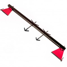 Suporte de motor com barra fixa com 2 ganchos