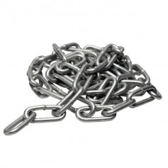Corrente soldada galvanizada 6 mm saco 25kg 37,1 m - ST021