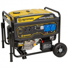 Gerador de energia 8,1 Kva a gasolina partida el�trica trif�sico 220V - 8500