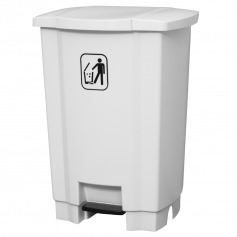 Lixeira pl�stica 50 litros com pedal