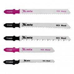 Lâmina serra tico-tico 50/75 mm para madeira e metal 5 peças - 782519 Lâmina serra tico-tico 50/75 mm para madeira e metal 5 peças - 782519