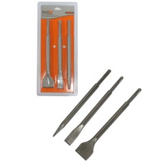 Kit ponteira e talhadeira 250 mm SDS PLUS - BFH2017