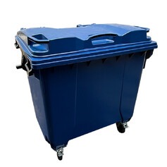 Container de plstico injetado para lixo 1000L - Injet