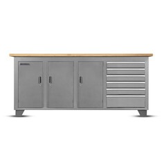 Bancada fechada com 6 gavetas e 3 portas - RLL-214