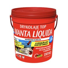 Manta l�quida impermeabilizante para lajes 12kg - DRYKOLAJE TOP
