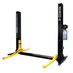 Elevador automotivo 3,2T com base double lock monofásico preto - REHI032-B Elevador automotivo 3,2T com base double lock monofásico preto - REHI032-B