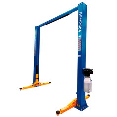 Elevador automotivo pórtico 4T double lock monofásico azul - REHPI04 Elevador automotivo pórtico 4T double lock monofásico azul - REHPI04