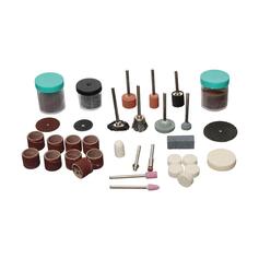 Kit de acessórios para micro retífica com 105 peças - W-105 Kit de acessórios para micro retífica com 105 peças - W-105